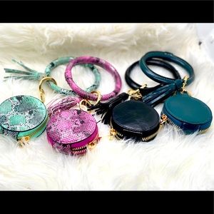 Key Ring Bangle with Air Pod Case